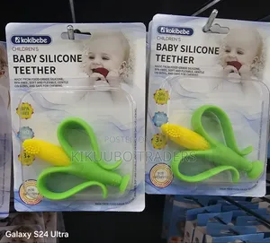 Kokibebe Baby Silicone Teether - Corn Cob Design
