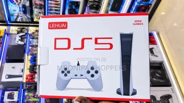 LEHUAI DJ5 Gaming Console - 2000 Games with Controller - 1