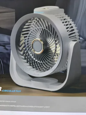 Rechargeable Table Fan with Voice Control