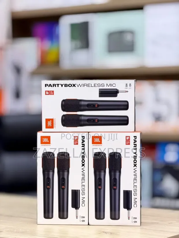 JBL Partybox Wireless Microphones - New Model - 1