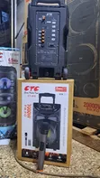 8 Inch Rechargeable Speaker with Microphone - 4