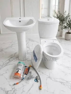 Toilet Seat with Hand Basin - Complete Set