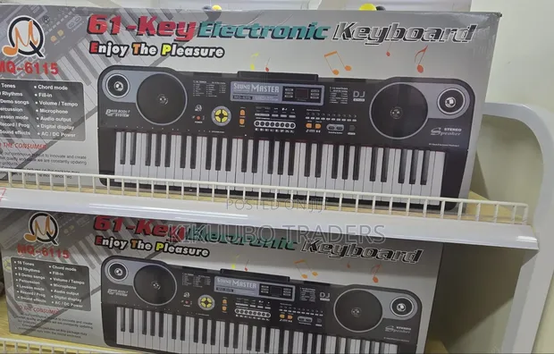 Sound Master MQ-6115 61-Key Electronic Keyboard - 1