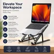Adjustable Foldable Metal Laptop Stand - 2