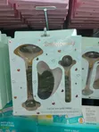 Facial Jade Roller & Gua Sha Set (Green, 3pcs) - 2