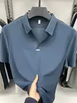 Men's Silk Rubber T-Shirts - 4