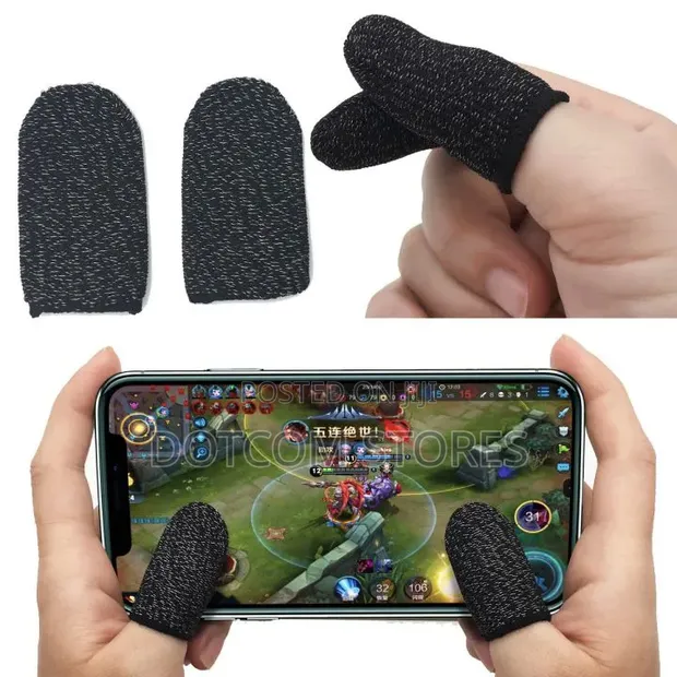Touch-Screen Mobile Gaming Finger Sleeves - 1