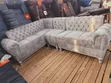 Giant L-Shaped Sofa Set - Brown - 1