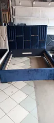 5x6 Bed Frame - Blue - 1