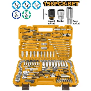 Ingco 156-Piece Hand Tool Set in Case