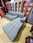 L-Shaped Sofa - Gray - 2