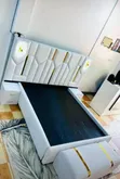 5x6 Bed Frame - Brand New, White - 2
