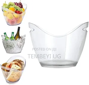 Clear Acrylic Food Grade Ice Bucket, 3.5L