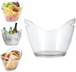 Clear Acrylic Food Grade Ice Bucket, 3.5L - 1