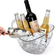 Clear Acrylic Food Grade Ice Bucket, 3.5L - 3