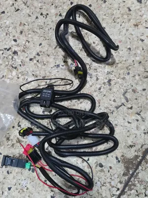 Universal Car Foglight Wiring Harness Kit