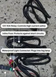 Universal Car Foglight Wiring Harness Kit - 3