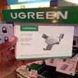 UGREEN LP130 Air Vent Gravity Car Phone Mount - Black - 1