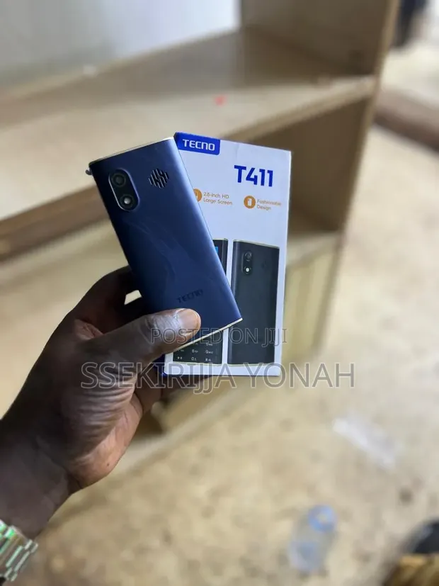 New Tecno T410 Black - 1