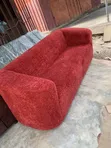 Modern Maroon Soft Sofa Set - 1