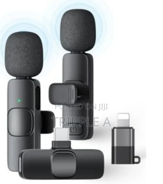 Professional Wireless Lavalier Microphone - 1