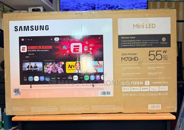 Samsung 55" M70H Mini LED Smart TV - 1