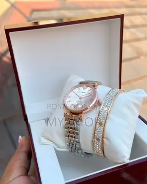 Emporio Armani Ladies Watch & Bracelet Set