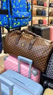 Luxury Brown Monogram Travel Duffel Bag - 2