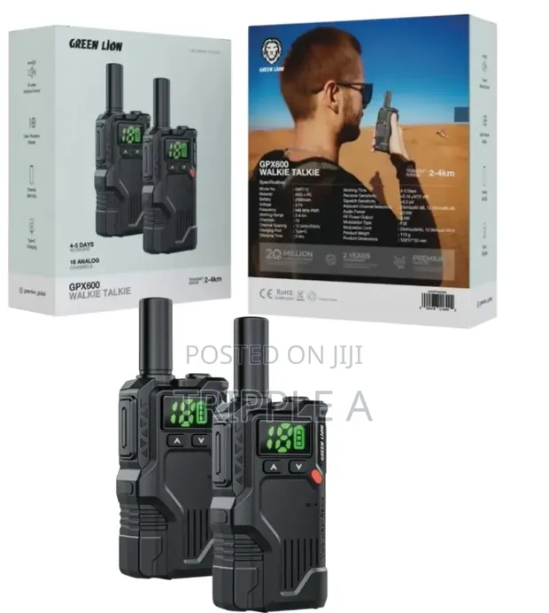 Green Lion GPX600 Walkie Talkie Set - 1