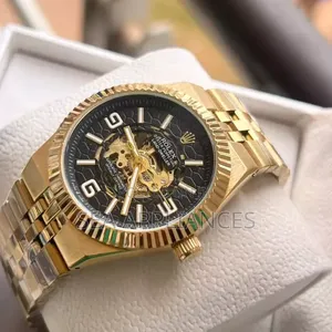 Rolex Mechanical Watch - Gold Color