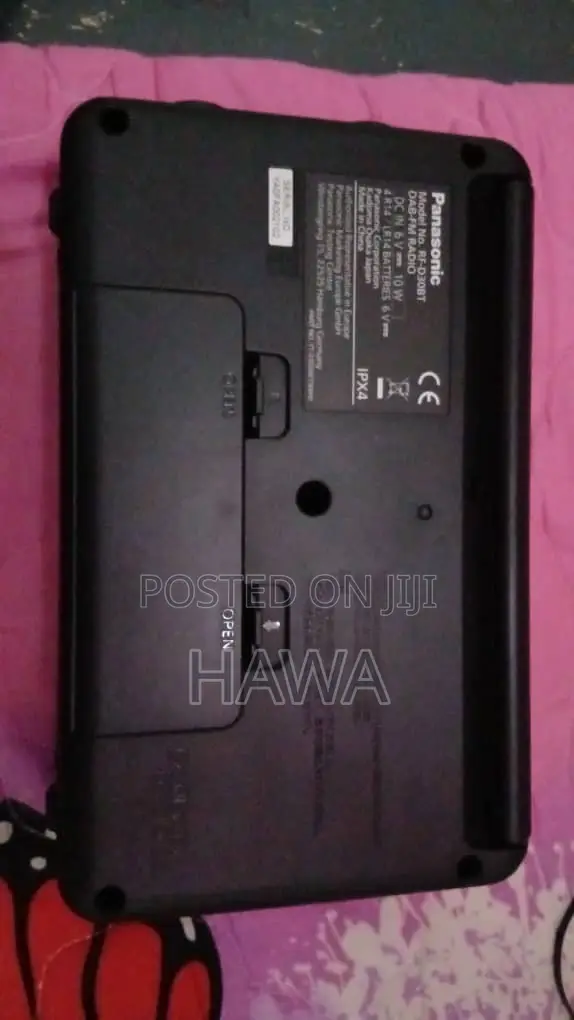 Panasonic RF-D10EG-K Portable Radio - 1