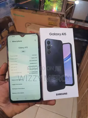 New Samsung Galaxy A15 256GB Black