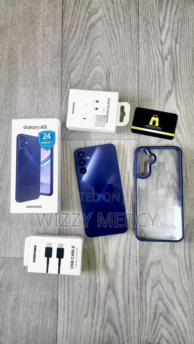 New Samsung Galaxy A15 128GB Blue - 1