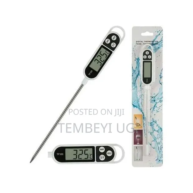 Digital Meat Food Thermometer with LCD Display - 1