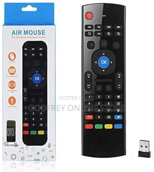 Airfly Mouse Universal Smart Remote with Keyboard - 1