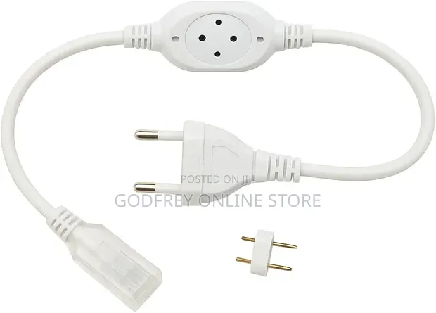 Adapter Plug Connector for 220V LED Strip Lights - 1