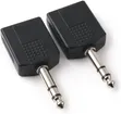 6.35mm Male to Dual 6.35mm Female Audio Splitter (2 Pcs) - 1