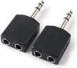 6.35mm Male to Dual 6.35mm Female Audio Splitter (2 Pcs) - 2