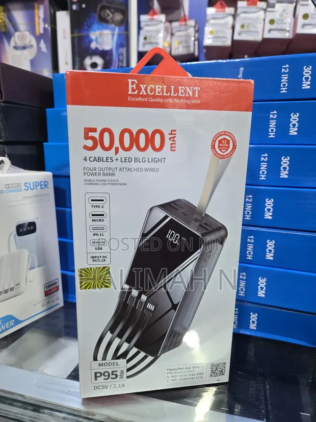Excellent 50000mAh Large Power Bank - 1