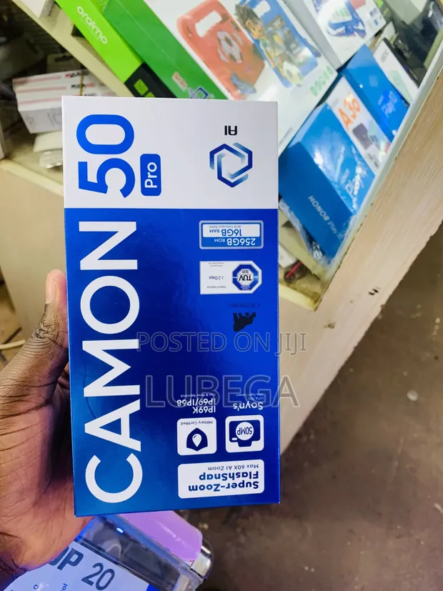 New Tecno Camon 50 Pro 256GB Green - 1