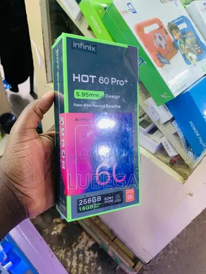 New Infinix Hot 60 Pro+ 256GB Black