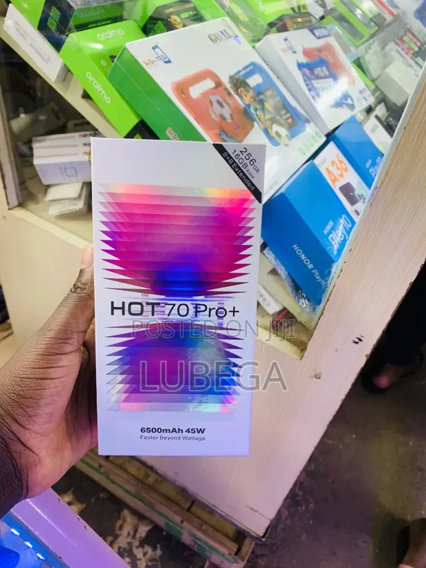 New Infinix Hot 70 Pro 5G+ 256GB Black - 1