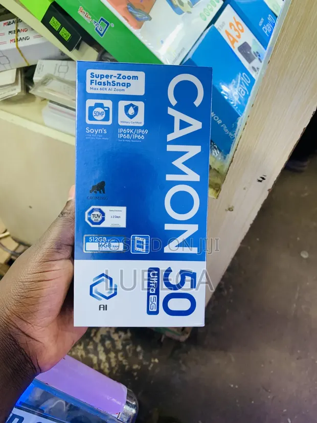 New Tecno Camon 50 Ultra 512GB Black - 1
