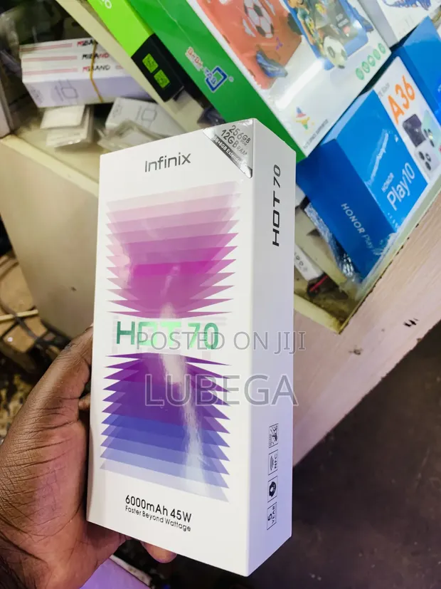 New Infinix Hot 70 256GB Bronze - 1
