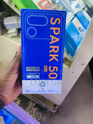 New Tecno Spark 50 Pro 256GB Gray