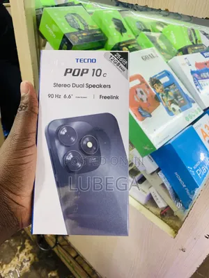 New Tecno Pop 10C 128GB Blue