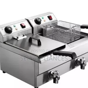 Commercial Deep Fryer - Frymaster Double 26L Electric