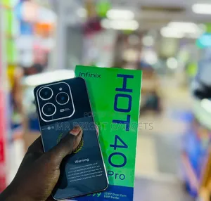 New Infinix Hot 40 Pro 256GB Black