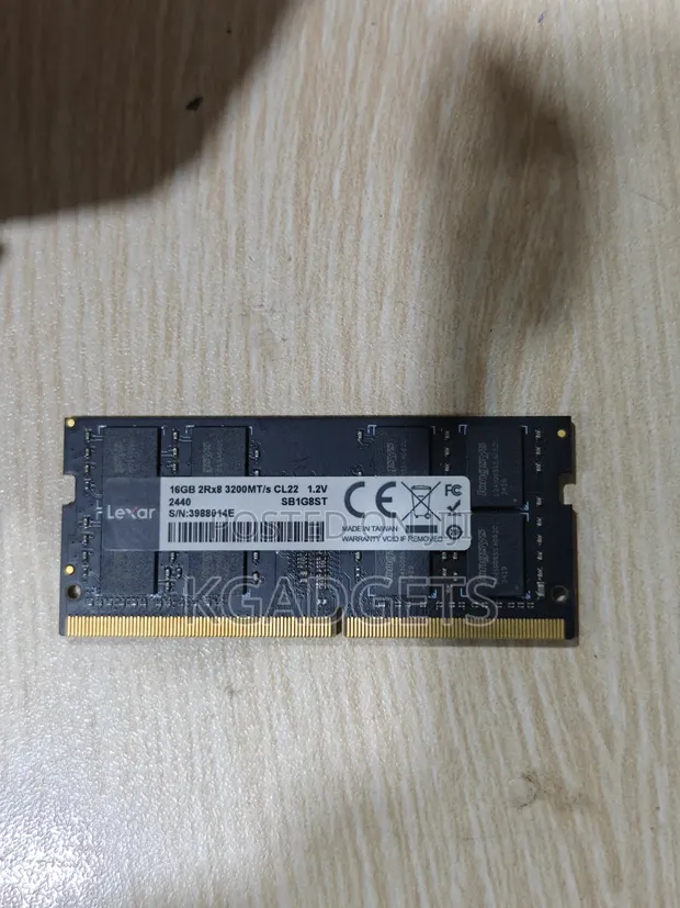 Lexar 16GB DDR5 RAM, 3200MHz - 1