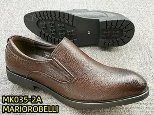 Belle Mariorobelli Men's Leather Oxford Shoes